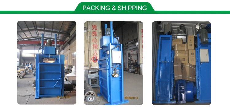2023 New 150 Tons Recycled Fiber Textile Baler with Fan Motor Press