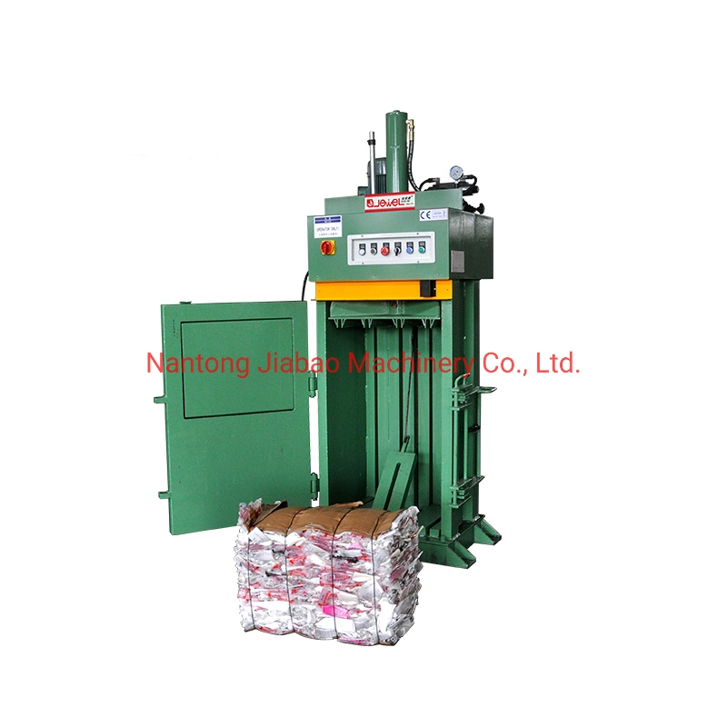 Small Vertical 2.2kw Baler for Solid Waste