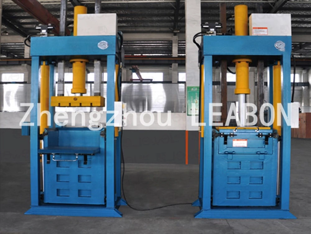 Automatic Vertical Hydralic Waste Cardboard Paper Press Machine Hydraulic Press Baler with CE