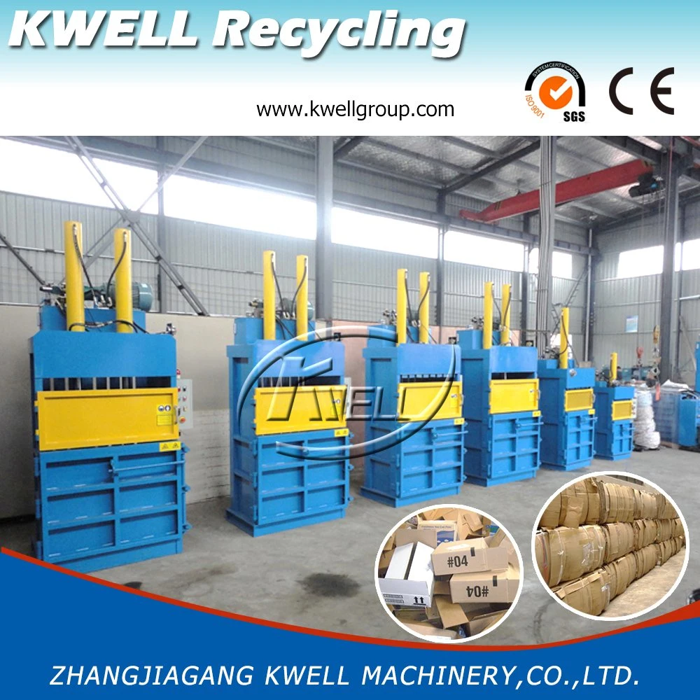 Pet Bottle Baling Machine, Hydraulic Cardboard, Paper Baler for Press and Bale Many Kinds of Recyclable Material