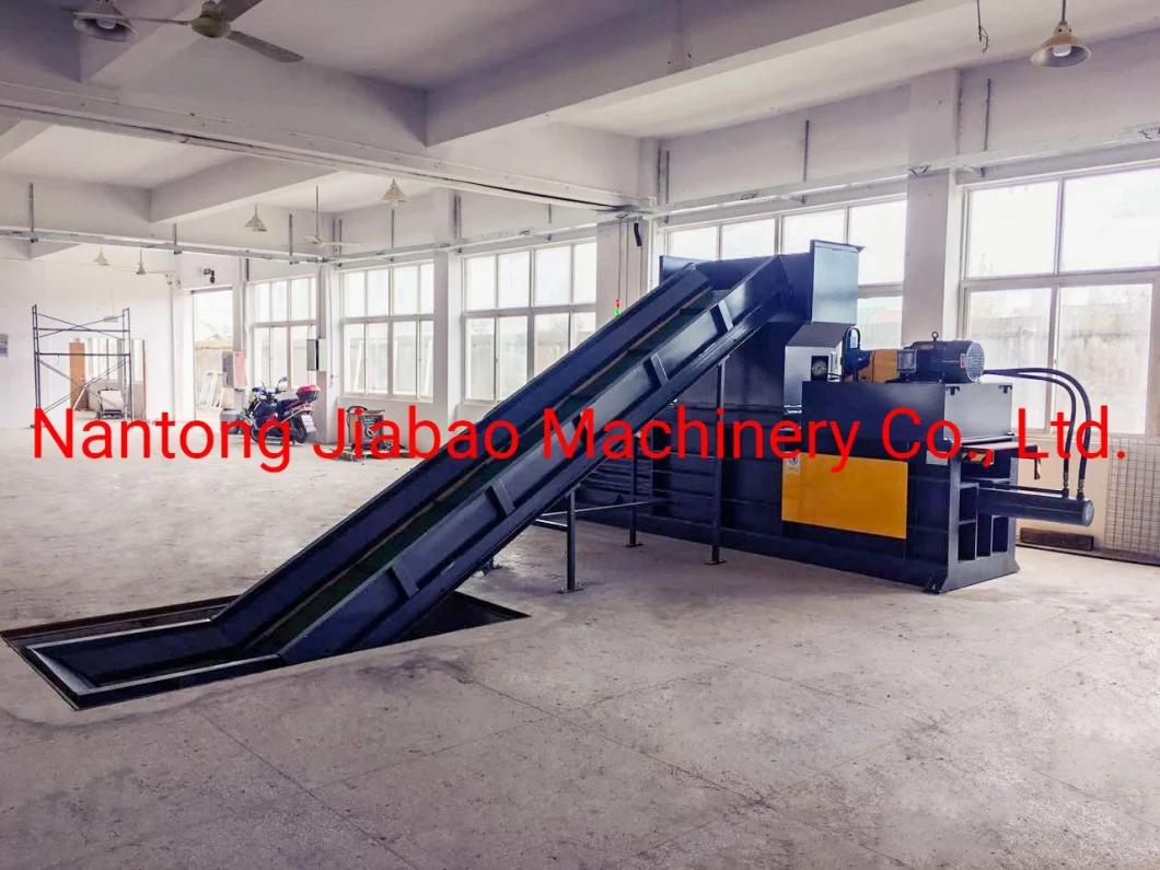 Semi-Automatic Baler Machine for Corrugated Carton Cardboard Waste Paper Recycling Compress
