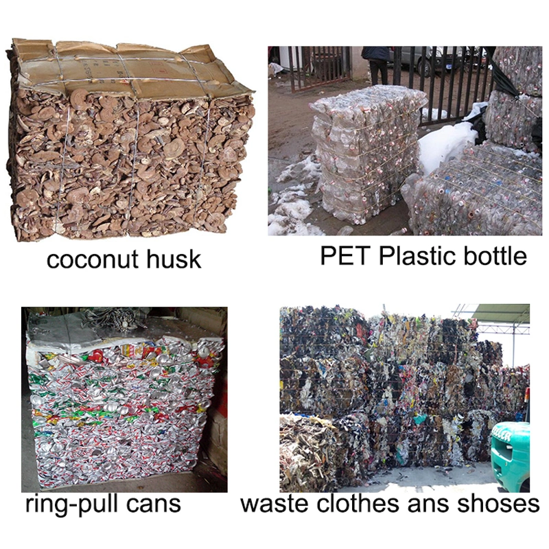 Vertical Hydraulic Baler Waste Clothing Waste Paper Baler Use for Plastic Bottles