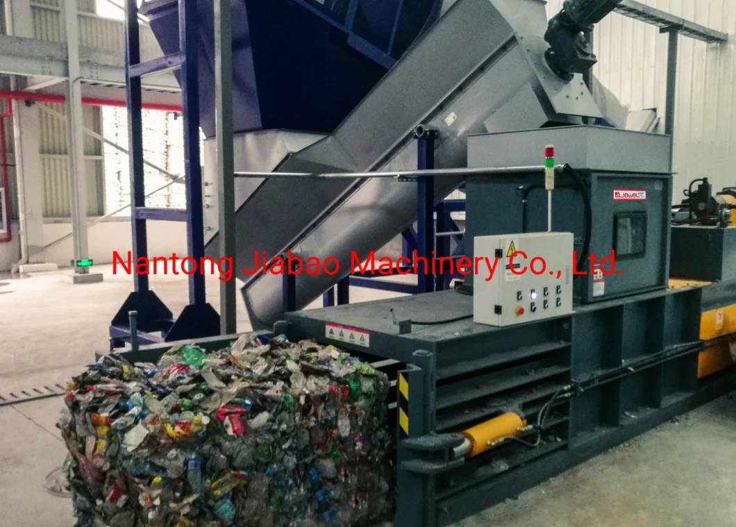 Jewel Brand Factory Supply Semi Automatic Horizontal Hydraulic Baler for Waste Paper/Paper Fiber/Cardboard