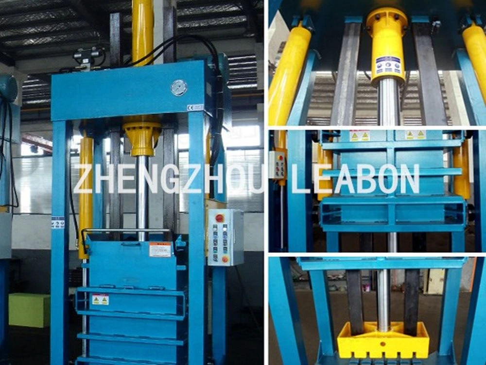 Automatic Vertical Hydralic Waste Cardboard Paper Press Machine Hydraulic Press Baler with CE