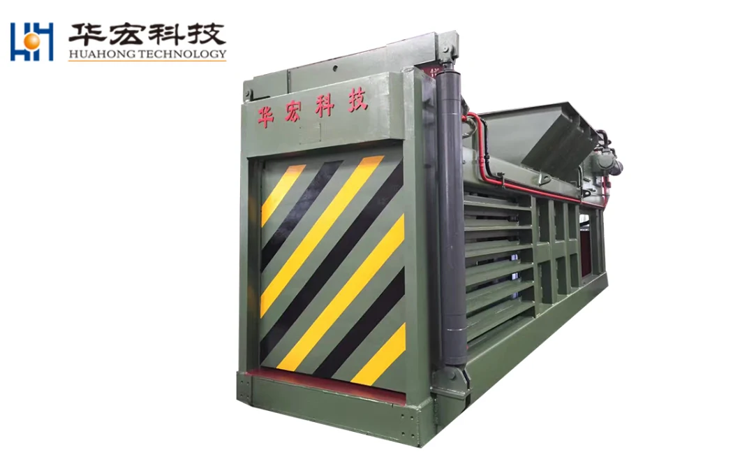 Hua Hong Plastic Recycling Equipment Hpm-160 Semi-Automatic Horizontal Non-Metal Baler