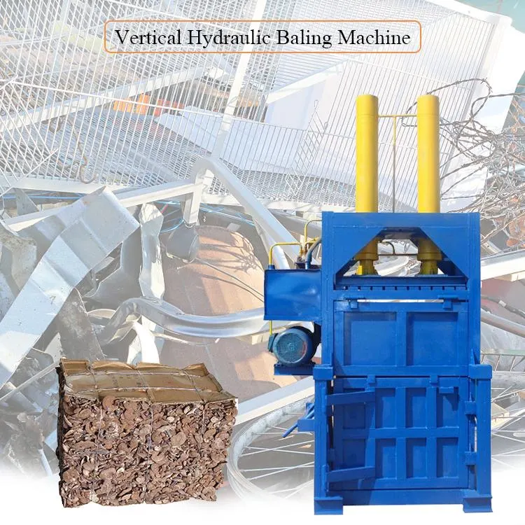 Vertical Hydraulic Semi-Automatic Baler for Waste Paper