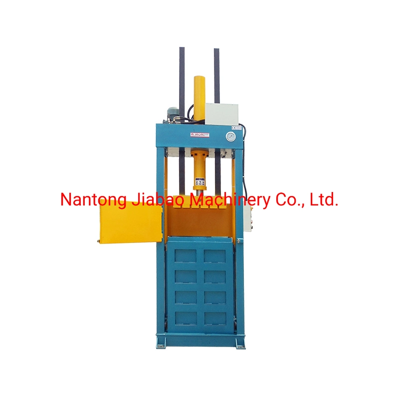 Vertical Hydraulic Baler Machine with Lifting Chamber for Textile/Non-Woven Fabric/Clothes/Used Clothes/Wipers/Textiles/Second Hand Clothes/Second Hand Clothing