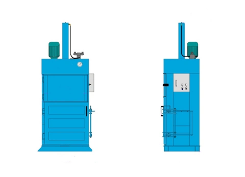 Small-Sized Vertical Hydraulic Balers for Baling Press Paper, Cardboard and Film