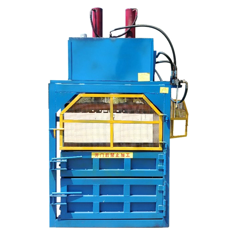 Vertical Type Small Compression Waste Paper Hydraulic Baler